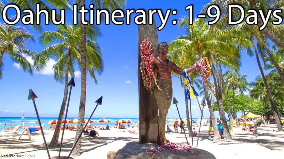 Oahu Itinerary - Intro