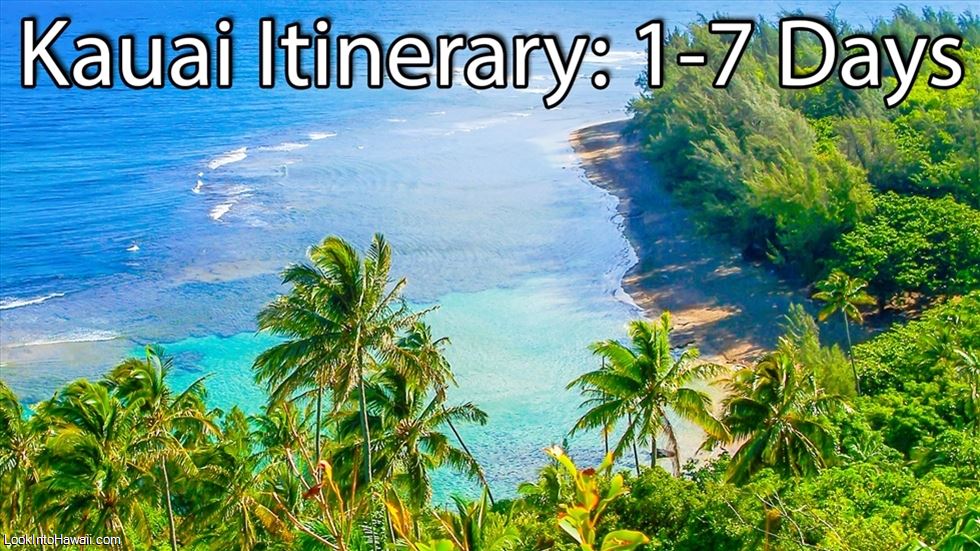 Kauai Itinerary - Intro
