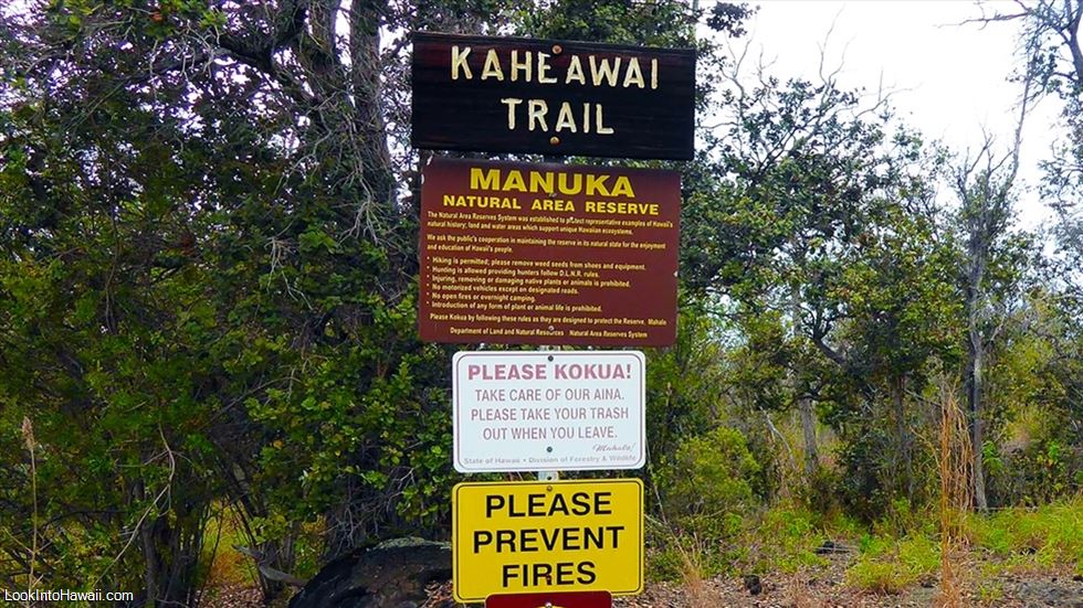 Kaheawai Trail